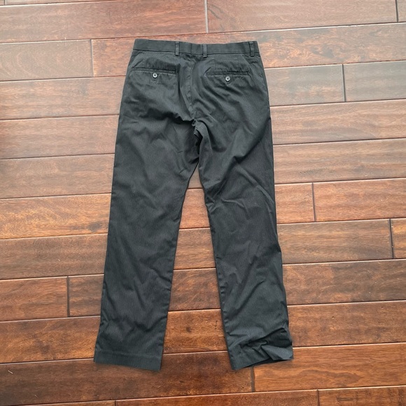 31x32 Black Express Dress Pants with Pinstripes - Picture 8 of 8